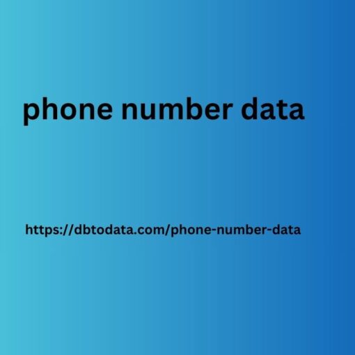 phone number data